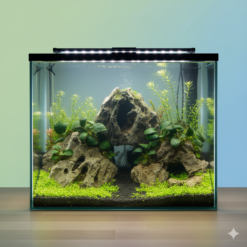 Aquascaped Tank