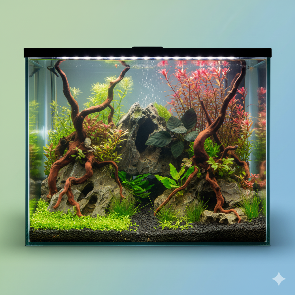 Aquascaped Tanks