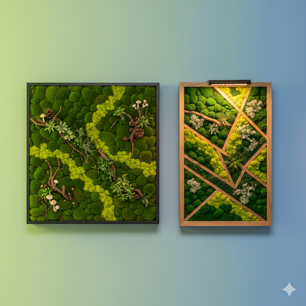 Premium Plant Designs & Moss Art